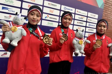 Medali emas beregu putri direbut Indonesia, Pencak silat sudah sumbang 11  emas