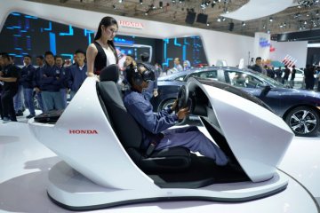 Honda kampanyekan keselamatan berkendara lewat simulator Sensing