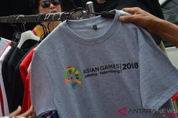 Asian Games bawa berkah penjual kaos musiman