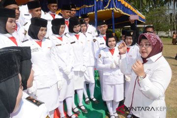 BUMN Hadir - Sinergi BUMN kibarkan merah putih di Natuna