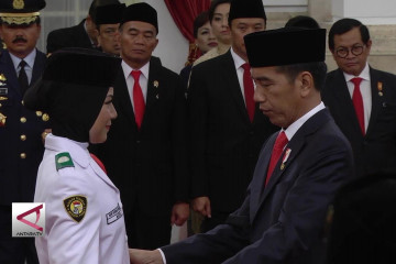 Presiden kukuhkan 68 anggota Paskibraka