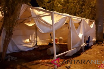 Laporan dari Mekkah - Menag cek tenda roboh di Arafah