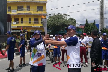 Menristekdikti ikuti pawai obor Asian Games 2018 di Bukittinggi