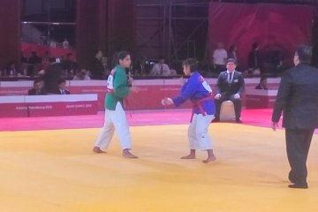 Najmu Shifa raih medali perunggu kelas  63 kg kurash putri