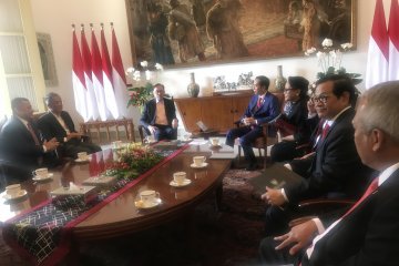 Anwar Ibrahim temui Jokowi di Istana Bogor