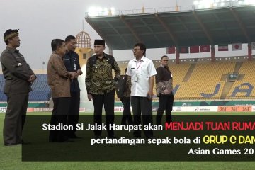 JK tinjau Stadion Si Jalak Harupat