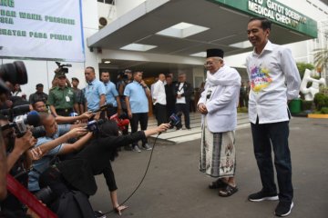 Pemeriksaan Kesehatan Jokowi-Ma'ruf Amin