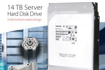 Toshiba tingkatkan kapasitas model HDD SAS