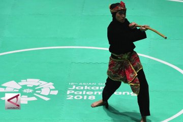 Pesilat Puspa Arum Sari dan Sugianto melaju ke final