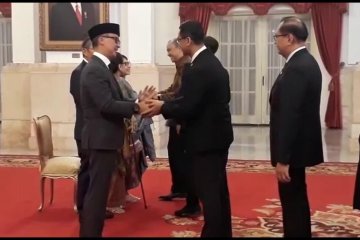 Presiden lantik Agus Gumiwang sebagai Mensos