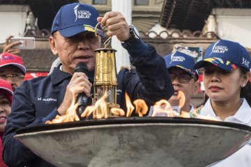 Pelepasan Api Obor Asian Games