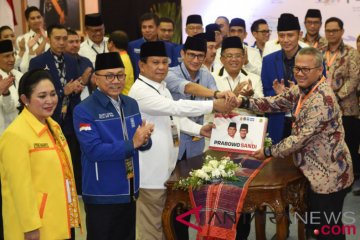 Pendaftaran Capres Prabowo-Sandi