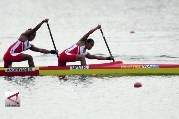 Medali dari kano sprint 500 M ganda putri