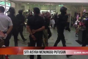 Siti Aisyah menunggu putusan