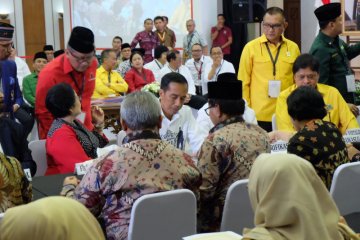 Jokowi ucapkan selamat atas pencalonan Prabowo-Sandiaga