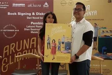 Penulis Laksmi Pamuntjak puas atas pemilihan pemain "Aruna dan Lidahnya"