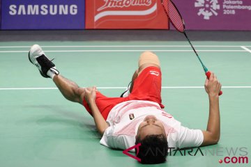 Bulu Tangkis Final Putra Indonesia vs Cina