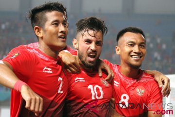 Sepak bola - Pemain timnas U-23 Indonesia optimistis taklukkan Palestina