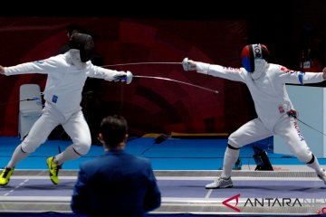 Atlet anggar Korea boyong dua medali emas
