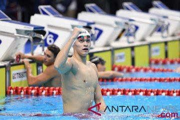 Perenang Sun Yang tambah koleksi medali emas