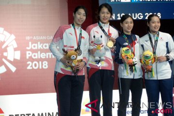 Anggar Putri - Chinese Taipei Raih Emas