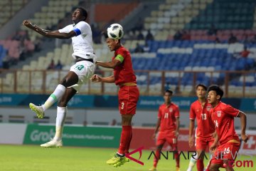 Sepakbola Myanmar Vs Arab Saudi