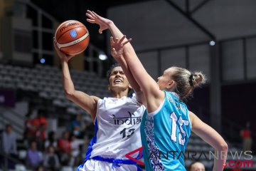 Kualifikasi Basket Putri - India vs Kazakhstan