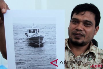 Kapal Nelayan Aceh terdampar di Thailand