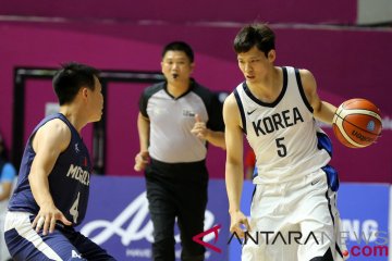 Sikat Thailand, basket putra Korsel juara Grup A