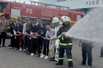 Peserta SMN Jatim meriahkan HUT Angkasa Pura II