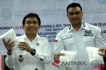 Rilis kasus sabu jaringan lapas