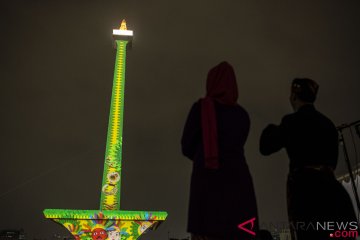 Video Mapping Tugu Monas