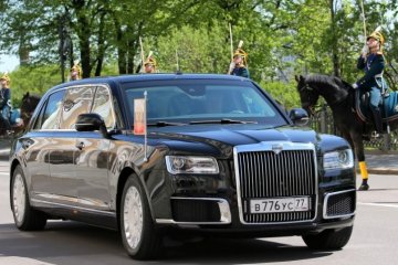 Limusin Aurus Senat, mobil Kepresidenan Rusia yang gantikan Mercedes