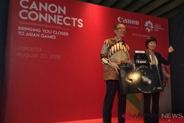 Gerai hiburan Canon tersedia di Asian Games 2018