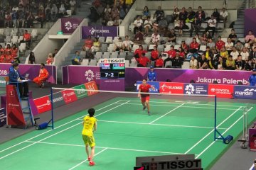 Tim bulu tangkis putri Indonesia melangkah ke perempat final