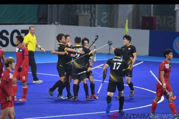 Tim hoki Jepang dan India lolos penyisihan Grup A