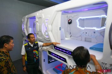 Hotel Kapsul Bandara Resmi Dibuka