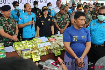 Sindikat narkoba bersenjata api di Bangka Belitung