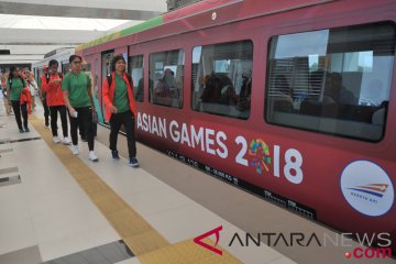 LRT Palembang sudah melayani 200 ribu penumpang