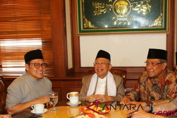 Ma'ruf Amin Datangi PBNU