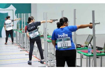 Menembak - Final 25 meter Air Pistol Putri