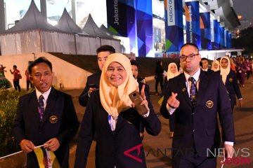 Lima kontingen dengan atlet  tersedikit di Asian Games