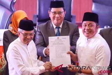 Penetapan Gubernur Sumsel Terpilih