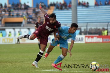 Ferdinand Sinaga selamatkan wajah PSM, tahan imbang Barito Putera 1-1