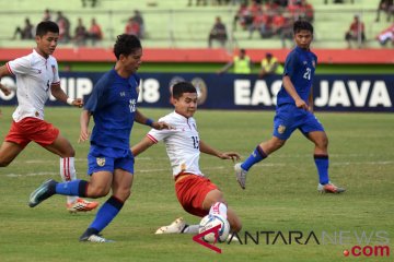 Semifinal U-16 Thailand vs Myanmar