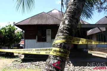 Rumah Terduga Teroris Sumbar