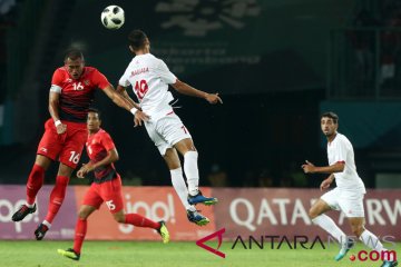 Klasemen Grup A sepak bola putra, Indonesia ketiga, Palestina di puncak