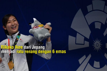 Jepang dan Rikako Ikee kuasai renang Asian Games 2018