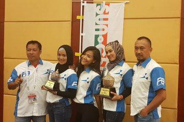 Dua srikandi balap Indonesia raih gelar Asia