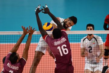 Semifinal Voli Putra Asian Games